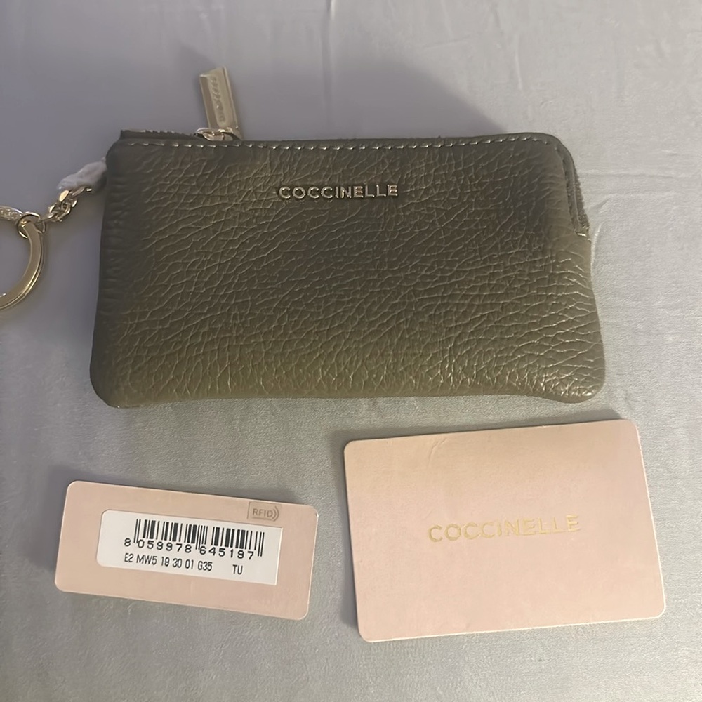 COCCINELLE Italian Leather Coin Purse BNWT
